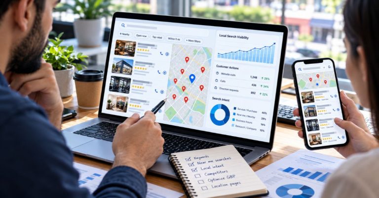 Local Search Intent: 9 Powerful Ways to Win Nearby Customers 2 Online SEO Blogs local search intent analysis for nearby customer searches